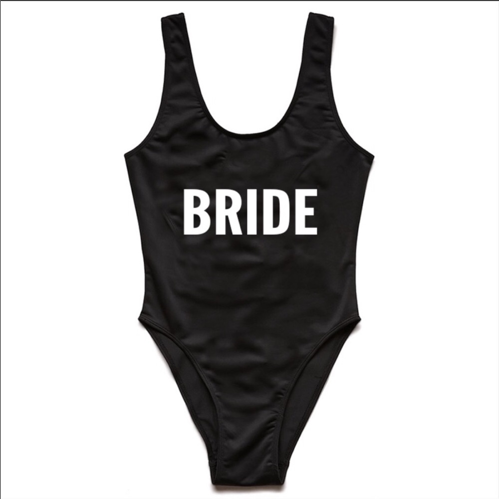“ bride “ bathingsuit